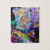 Papieren wereld 2 legpuzzel (Verticaal)