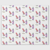 Papieren wimpel cadeaupapier (Vlak)