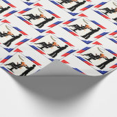 Papieren wimpel cadeaupapier (Hoek)