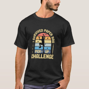Papieren Zak Ophaal Uitdaging Fitness Mashup Eén F T-shirt