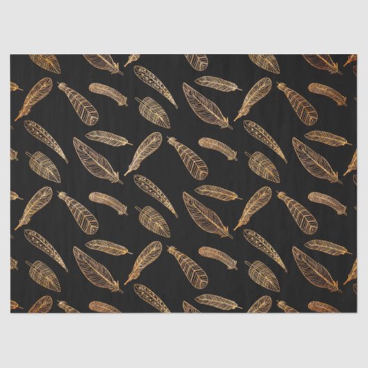 papieren zakdoekje van eendenveren tissuepapier (Voorkant)