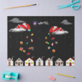 papieren zakdoekje voor de kerstman tissuepapier (Craft)