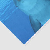 papieren zakdoekje voor dolfijnen tissuepapier (Detail)