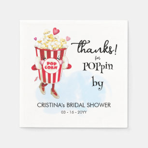 Papieren zakdoekjes voor popcorn Bedankt voor lang Servet