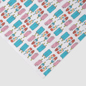 Papieren zakjes tissuepapier (Detail)