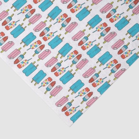 Papieren zakjes tissuepapier (Detail)