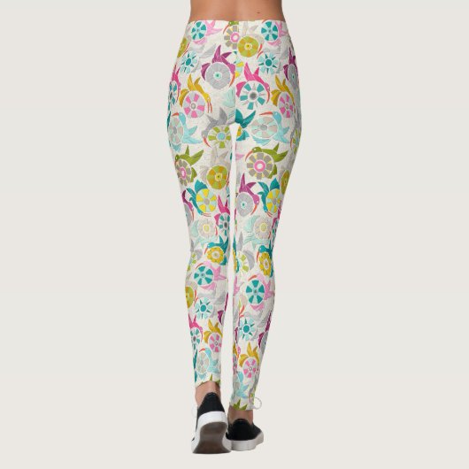 papieren zonneparels leggings (Achterkant)