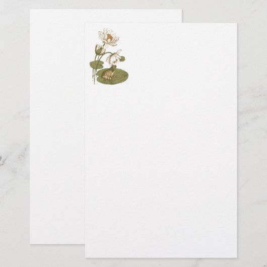  papierfabriek briefpapier (Voorkant / Achterkant)