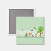 Papierfrühling Magneet (Voorkant / Achterkant)