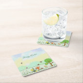 Papierfrühling Ostern  Kartonnen Onderzetters (Insitu)