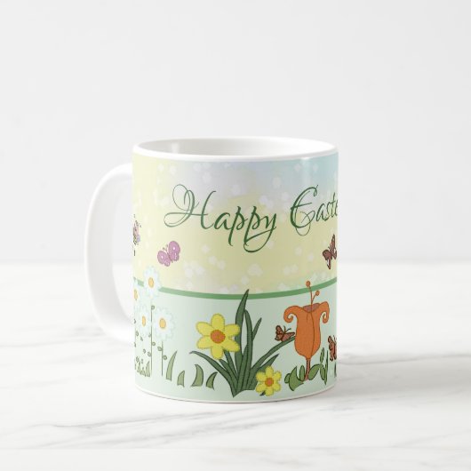 Papierfrühling Ostern  Koffiemok (Voorkant links)