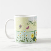Papierfrühling Ostern  Koffiemok (Links)