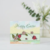 Papierfrühling Ostern Postkarte Briefkaart (Staand voorkant)