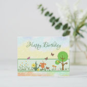 Papierfrühling Postkarte Briefkaart (Staand voorkant)