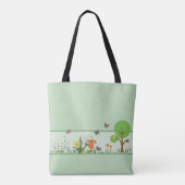Papierfrühling Tote Bag (Achterkant)