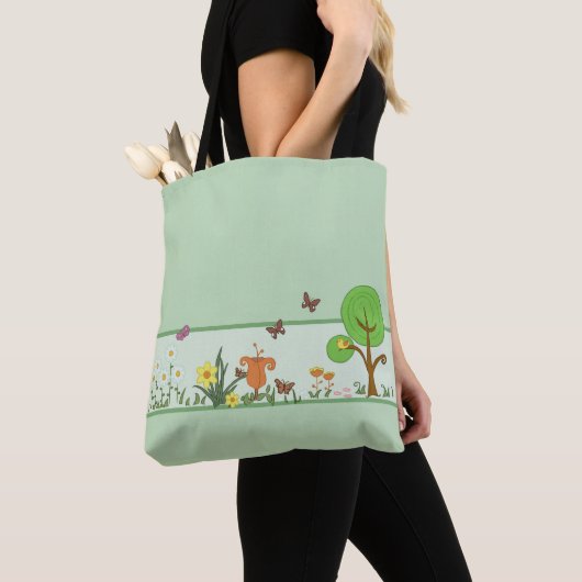 Papierfrühling Tote Bag (Dichtbij)