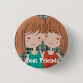 PapierFruit Best Friends Button (Voorkant)