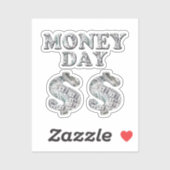 papiergelddag sticker (Vel)