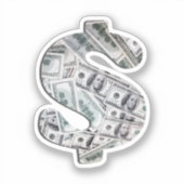 papiergelddag sticker (Voorkant)