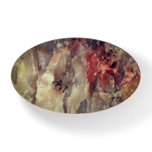 Papiergewicht - kwarts in Petrified Log 3 Red