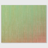 PapierGROENEN EN PINK FADED STRIPES Cadeaupapier (Vlak)