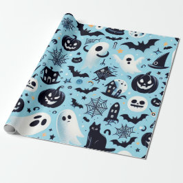 Papierhalloween verpakken cadeaupapier
