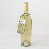 Papierhandgeschreven script, bijtend flessenhanger (Schuin)