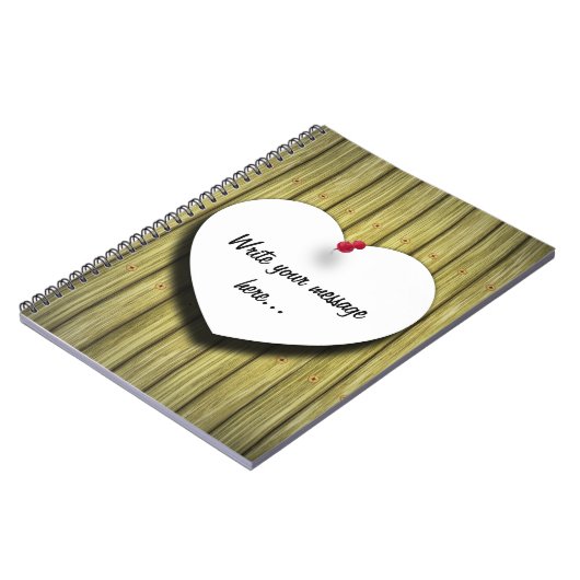 Papierhandgeschreven script, bijtend notitieboek (Linkerzijde)