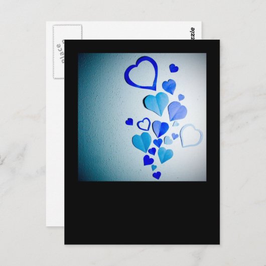 Papierhart 2 briefkaart (Voorkant / Achterkant)