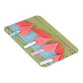 Papierhart op de lijn magneet (Rechterzijde)