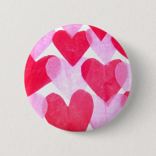 Papierhart Ronde Button 5,7 Cm