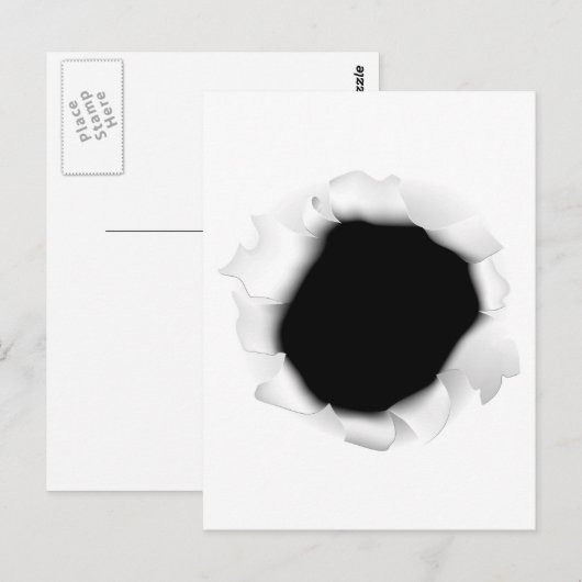 Papierhoes Briefkaart (Voorkant / Achterkant)