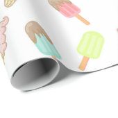 Papierijs pakken cadeaupapier (Rol Hoek)