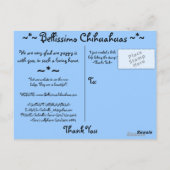 Papierkaart Briefkaart (Achterkant)