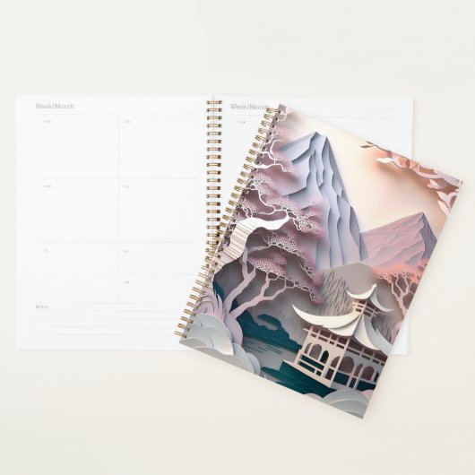 Papierkantelaar voor paviljoen planner (Display)