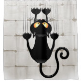 Papierkop Douchegordijn (Voorkant)