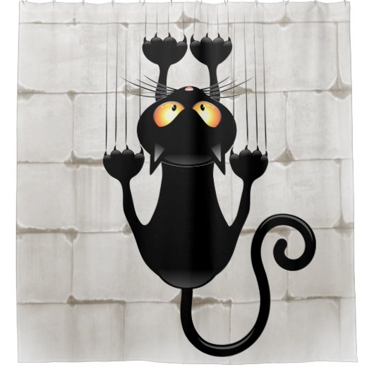 Papierkop Douchegordijn (Voorkant)