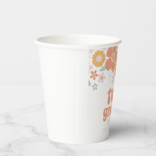 Papierkop Papieren Bekers (Rechts)