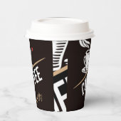 Papierkop Papieren Bekers (Links)