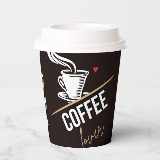 Papierkop Papieren Bekers (Achterkant)