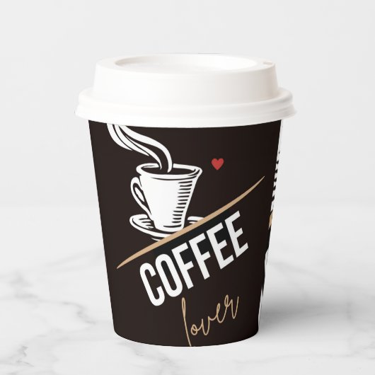 Papierkop Papieren Bekers (Voorkant)