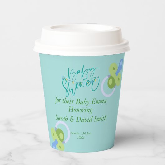 Papierkop Papieren Bekers (Voorkant)