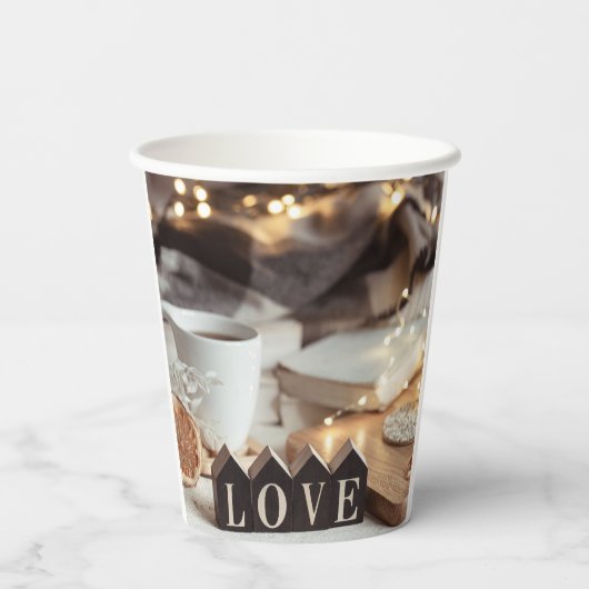 Papierkop Papieren Bekers (Achterkant)