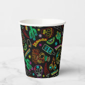 Papierkop Papieren Bekers (Links)