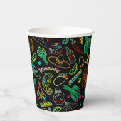 Papierkop Papieren Bekers (Voorkant)