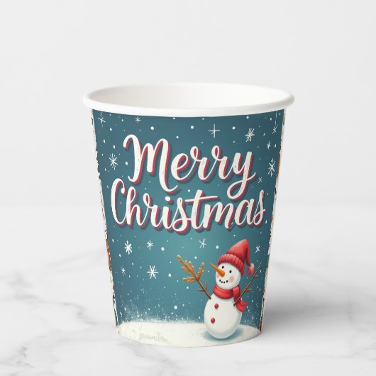 Papierkop Papieren Bekers (Achterkant)