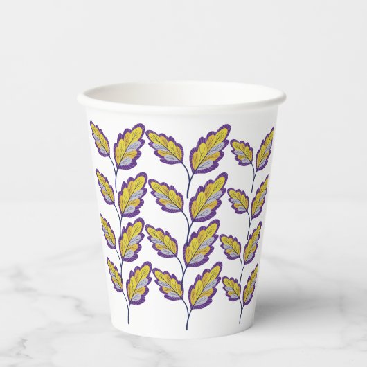 Papierkop Papieren Bekers (Voorkant)