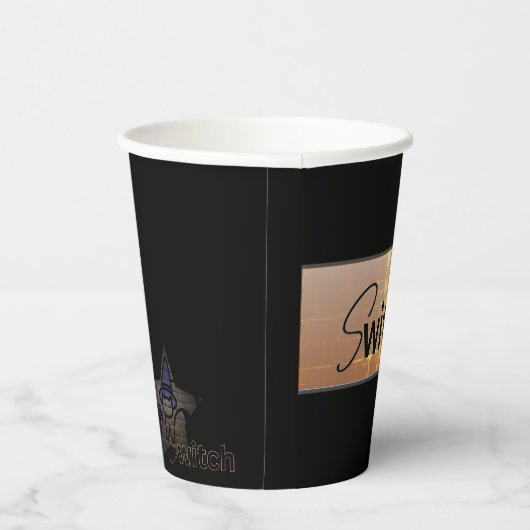 Papierkop Papieren Bekers (Rechts)