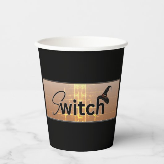 Papierkop Papieren Bekers (Voorkant)