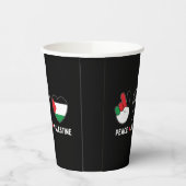 Papierkop Papieren Bekers (Links)